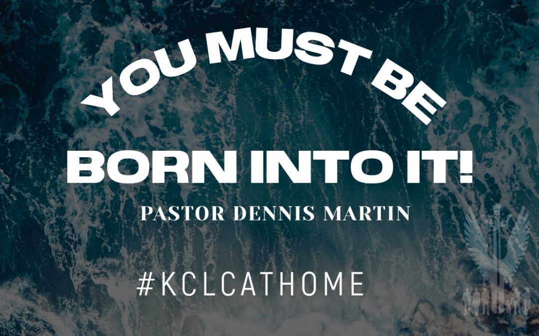 Sermon Notes // Sunday May 16, 2021 // “You Must be Born Into It”
