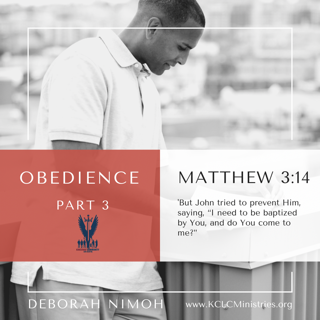 Week 29 Devotion // “Obedience” Part 3
